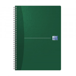Sveska Oxford Office Essentials A4 kvadratii zelena.jpg