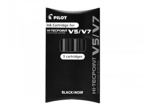ULOŽAK PILOT ZA V7/V5 HI-TECPOINT REFILLABLE CRNI 3/1
