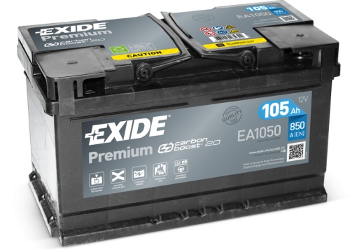 Akumulator 105Ah 850A EA1050 Exide Premium