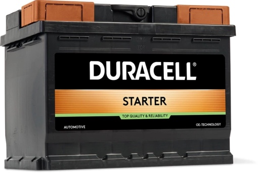 Akumulator 62Ah 510A DS62 Duracell Starter