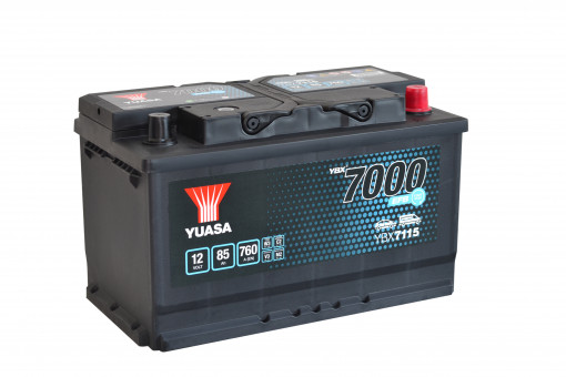 Akumulator 85Ah 760A Yuasa YBX7000 series YBX7115
