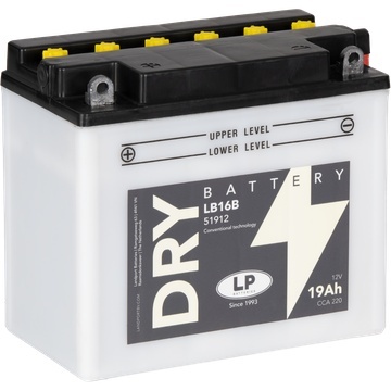 Akumulator YB16B 19Ah 240A Landport DRY