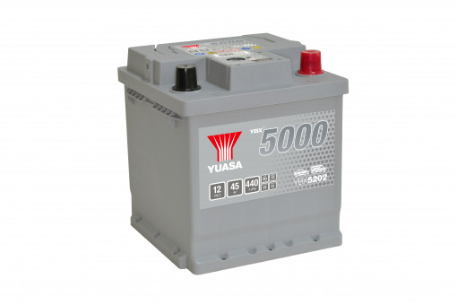 Akumulator 45Ah 440A Yuasa YBX5000 series YBX5202