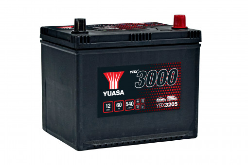 Akumulator 60Ah 540A Yuasa YBX3000 YBX3205