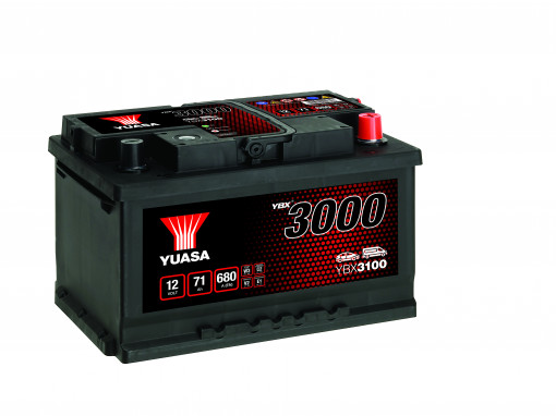Akumulator 71Ah 680A Yuasa YBX3000 YBX3100