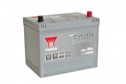 Akumulator 75Ah 650A Yuasa YBX5000 series YBX5068