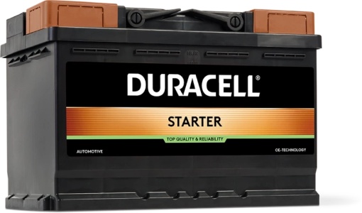 Akumulator 72Ah 660A DS72 Duracell Starter