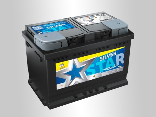 Akumulator 74Ah 730A SI15 Silver Star SLI