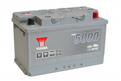 Akumulator 90Ah 800A Yuasa YBX5000 series YBX5115