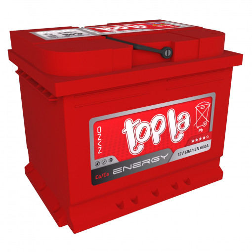 Akumulator 60Ah 600A 108160 Topla ENERGY