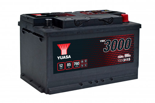 Akumulator 85Ah 760A Yuasa YBX3000 YBX3115