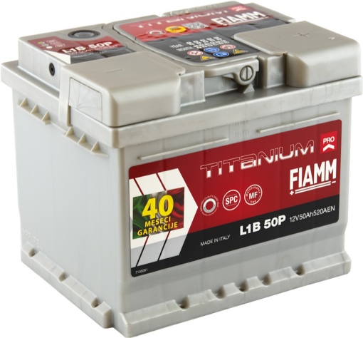 Akumulator 50Ah 520A L1B50P FIAMM Titanium PRO