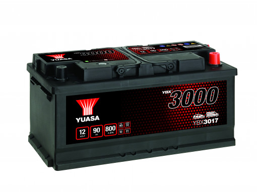 Akumulator 90Ah 800A Yuasa YBX3000 YBX3017