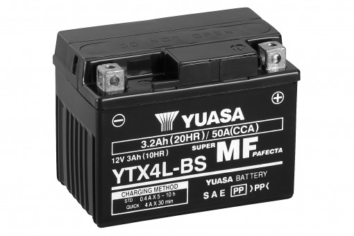 Akumulator 3,2Ah 50A Yuasa Yuasa Auxiliary Backup YTX4L-BS(CP)