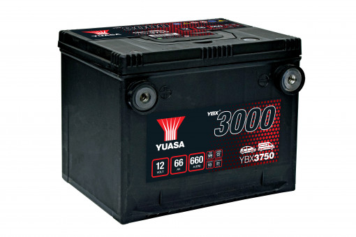 Akumulator 66Ah 660A Yuasa YBX3000 YBX3750