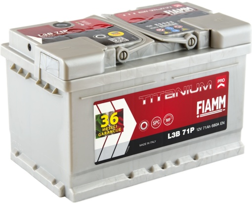 Akumulator 71Ah 680A L3B71P FIAMM Titanium PRO