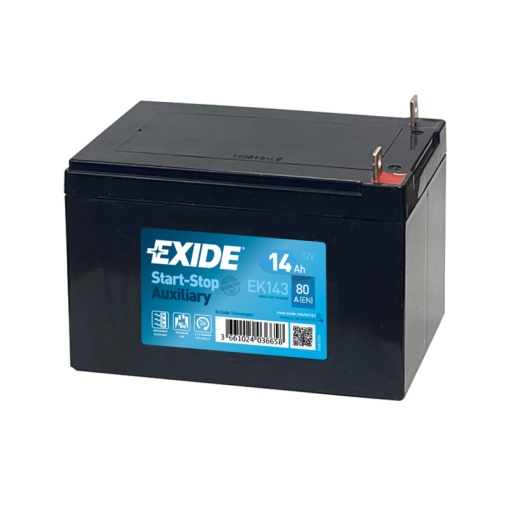 Akumulator 14Ah 80A EK143 Exide Auxiliary