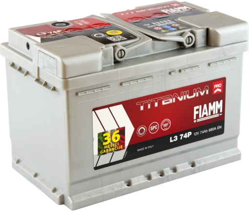 Akumulator 74Ah 680A L374P FIAMM Titanium PRO