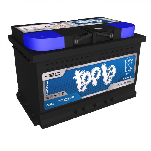 Akumulator 75Ah 720A 118072 Topla TOP