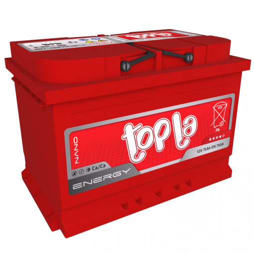 Akumulator 75Ah 750A 108075 Topla ENERGY