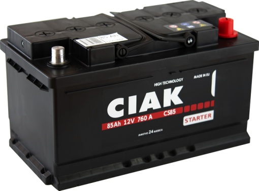 Akumulator 85Ah 720A CS85D CIAK STARTER