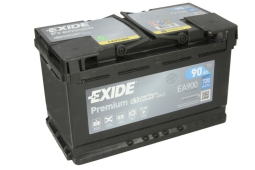 Akumulator 90Ah 720A EA900 Exide Premium