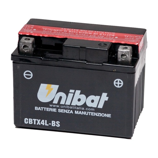 Akumulator CBTX4L-BS 3Ah 50A Unibat MOTO-MF