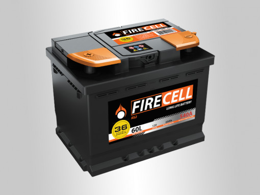 Akumulator 60Ah 540A RS260-L2X Firecell RS2
