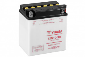 Akumulator 12N10-3B 10Ah 100A Yuasa Conventional - Img 2