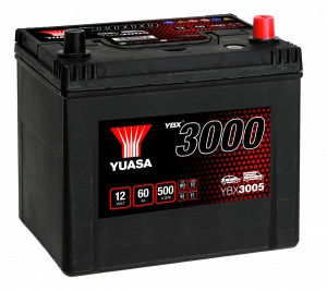Akumulator 60Ah 500A Yuasa YBX3000 YBX3005 - Img 2