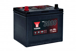 Akumulator 60Ah 540A Yuasa YBX3000 YBX3214 - Img 1