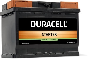 Akumulator 62Ah 510A DS62 Duracell Starter