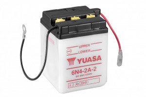 Akumulator 6N4-2A-2 4Ah A Yuasa Conventional 6 Volt - Img 2