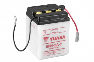 Akumulator 6N4-2A-2 4Ah A Yuasa Conventional 6 Volt - Img 2