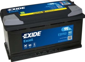Akumulator 95Ah 800A EB950 Exide Excell