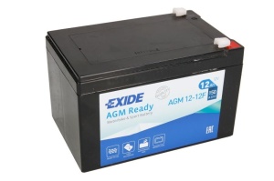 Akumulator AGM12-12F 12Ah 150A Exide AGM Ready