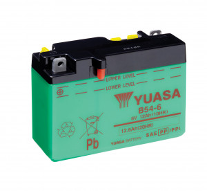 Akumulator B54-6 12Ah A Yuasa Conventional 6 Volt