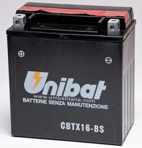 Akumulator CBTX16-BS 14Ah 230A Unibat MOTO-MF