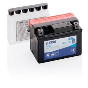Akumulator ETX4L-BS 3Ah 50A Exide AGM
