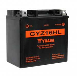 Akumulator GYZ16HL 16Ah 240A Yuasa GYZ high performance maintenance free AGM