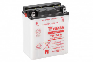 Akumulator YB12A-A 12Ah 150A Yuasa YuMicron - Img 2