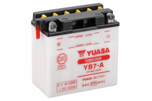 Akumulator YB7-A 8Ah 105A Yuasa YuMicron - Img 2