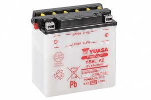 Akumulator YB9L-A2 9Ah 100A Yuasa YuMicron - Img 2