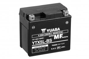 Akumulator YTX5L-BS 4Ah 80A Yuasa YTX maintenance free AGM
