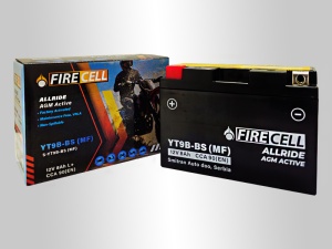 Akumualtor YT9B-BS (MF) 8Ah 90A Firecell AllRide AGM Active - Img 2