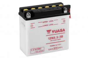 Akumulator 12N5.5-3B 5,5Ah 55A Yuasa Conventional