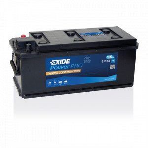 Akumulator 135Ah 1000A EJ1355 Exide PowerPRO Agri & Construction
