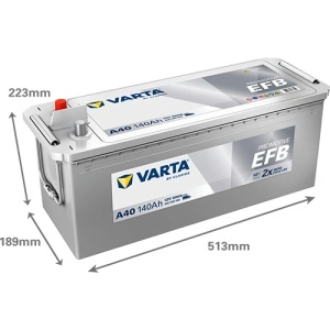 Akumulator 140Ah 800A A40 VARTA Promotive EFB
