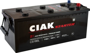 Akumulator 180Ah 1100A CS180L CIAK STARTER