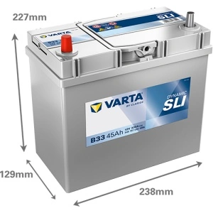 Akumulator 45Ah 330A B33 VARTA DYNAMIC SLI